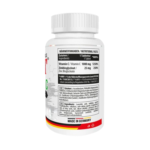 MST - Vitamin C 1000  Zinc 100 Pillen