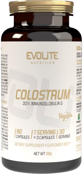 Evolite Nutrition Colostrum 30% - 90 Kapseln