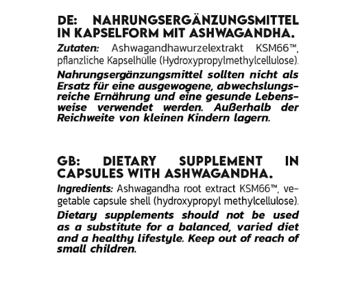 INLEAD Ashwagandha KSM-66 120 Kapseln